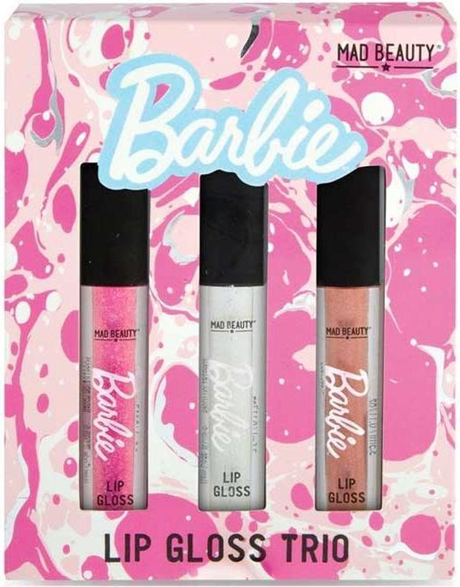 Barbie Lipgloss - Make-up - Meisjes - Set van 3