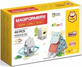 Baby and Toddler Magformers Animal Jumble 40set