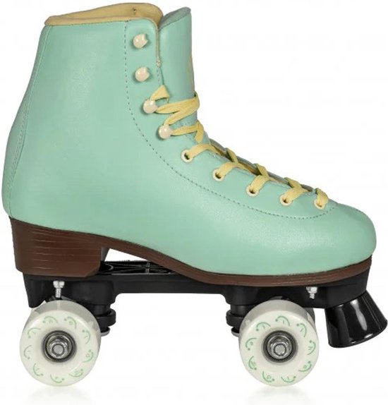 Foto: Playlife rolschaatsen maat 35volwassenen mint groen geel