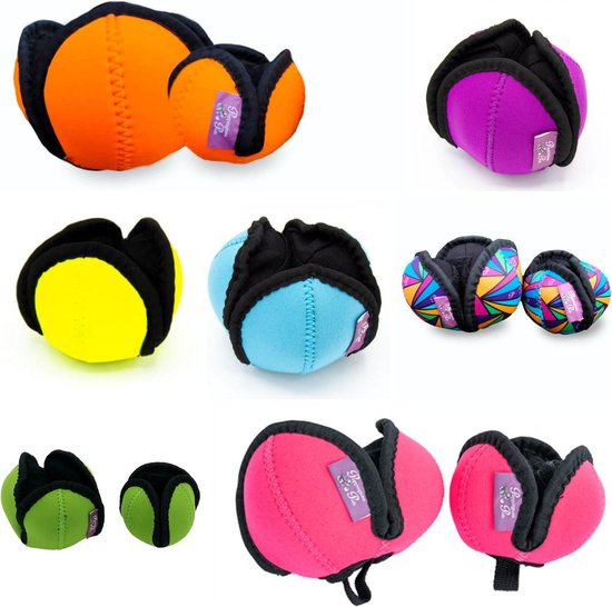 Puppington Pods Bal - Voor hond - Oranje - Maat S