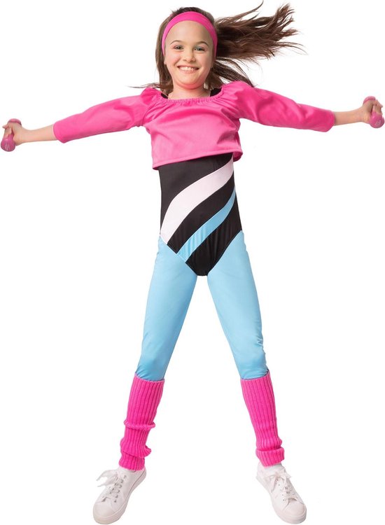 dressforfun - Fitness-sterretje 116 (5-6y) - verkleedkleding kostuum halloween verkleden feestkleding carnavalskleding carnaval feestkledij partykleding - 302731