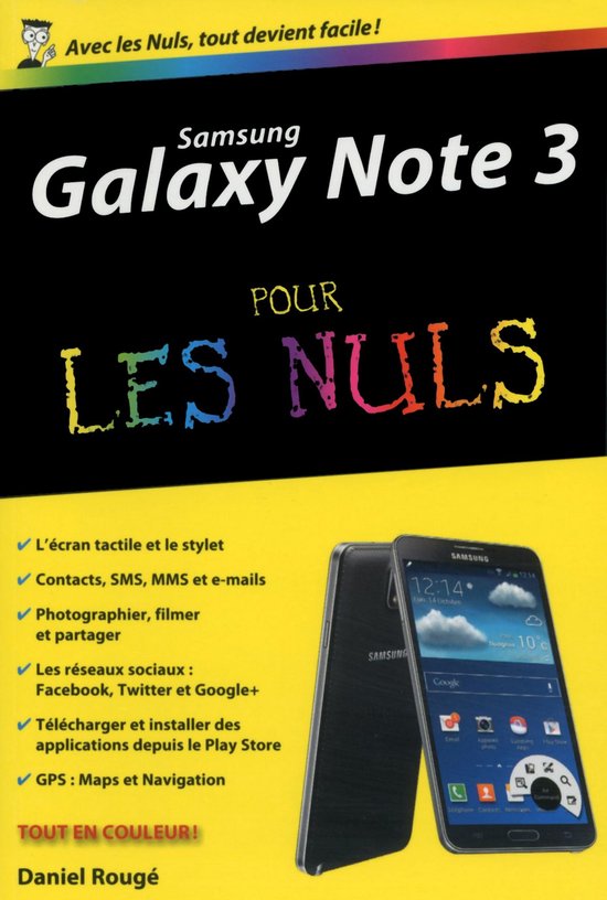 Poche pour les nuls - Samsung Galaxy Note 3 Poche Pour Les N ... - cover