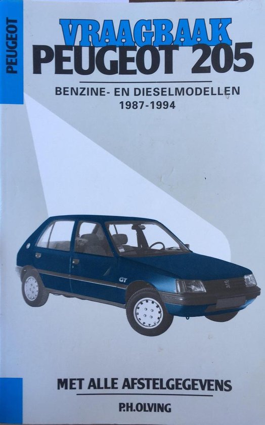 Peugeot 205 (benz.+diesel) 1987-1994