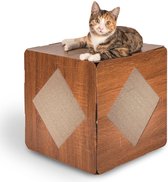 DICE krabmeubel katten van CanadianCat Company duurzaam karton
