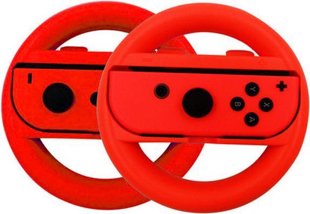 Switch stuur voor Joy-Con - 2 stuks - Rood - Geschikt voor Nintendo Switch - Nintendo Switch Accesso