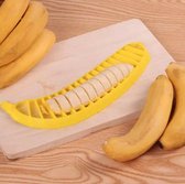 Banaansnijder – Bananen splitter – keukengereedschap – Fruit snijder – Fruit Cutter– Geel