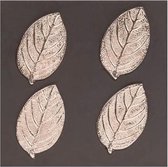 (4 stuks) Servetring - Servetringen - Zilver - Metaal