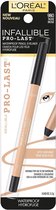 L 'Oreal Paris Cosmetics Long Lasting Waterproof Eyeliner Pencil, Color (Nude)