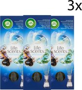 Air Wick Geurstokjes - Life Scents Turquoise Oase x3