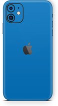 iPhone 11 Skin Mat Blauw - 3M Sticker