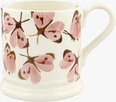 Emma Bridgewater Mug 1/2 Pint Insects Pink Cabbage White Butterfly