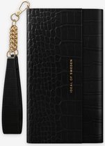 iDeal of Sweden Signature Clutch voor iPhone 11/XR Jet Black Croco