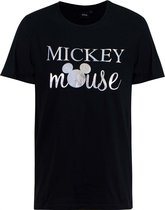 Mickey Mouse t-shirt / shirt unisex, zwart, maat S