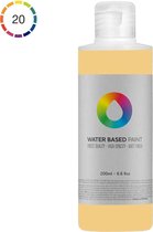 MTN Water Based Paint 200ml - Naples Yellow