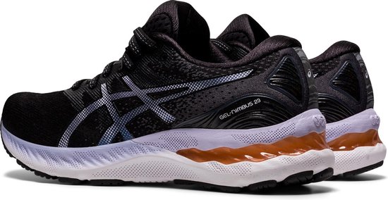 Asics Asics Gel-Nimbus 23 Sportschoenen - Maat 39.5 - Vrouwen - zwart/zlver  | bol.com