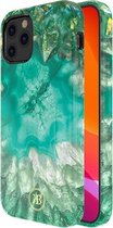 Crystal BackCover - Telefoonhoesje - Hoesje - iPhone 12/12 Pro - Groen