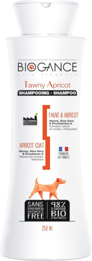 Biogance hond shampoo geel-bruine vacht 250ml