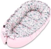 Babynest - Babynestje - Draagbare nest - Dubbelzijdig - 60 x 105 cm - 100% katoen - Muffin break