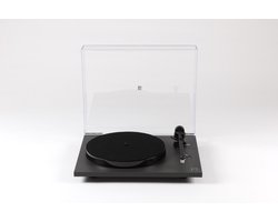 Rega Planar 1 Plus Platenspeler met Phono Voorversterker - Carbon Cartridge - Mat Zwart
