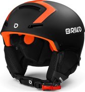 Briko Faito Fluid Inside Skihelm Matt Black Orange F - Maat XL