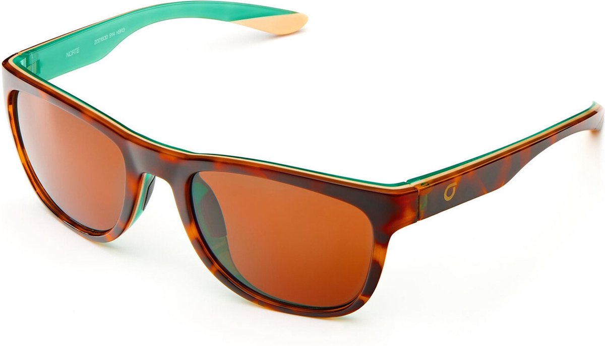 Briko Norte Color HD Sunglasses Sh Havana Trq - Kbr3 - Maat One size