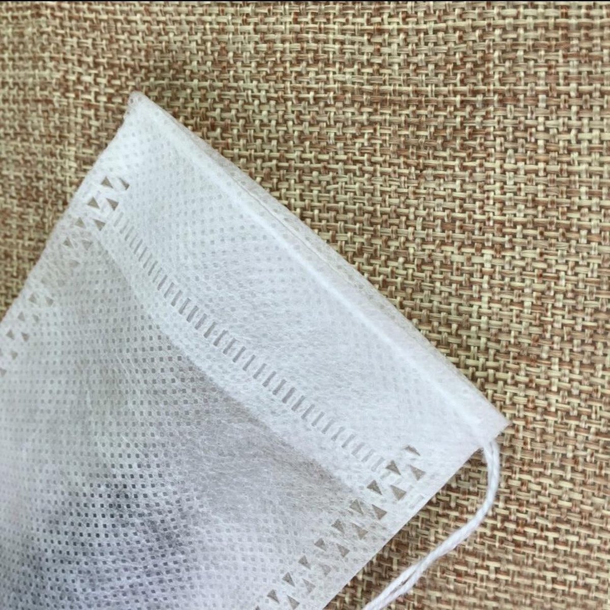 Theezakjes 500st 7 x 9 cm leeg theezakje met string heal seal filter zetgroep [8x12 cm/filterpapier 500st]