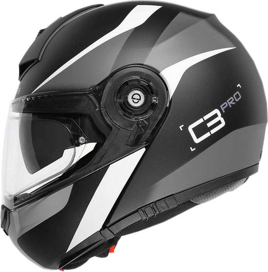 Schuberth C3 Pro Sesante - Mat Zwart / Wit | bol.com