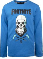 Fortnite Unisex T-shirt - Koningsblauw - Maat: 140 / 10 jaar