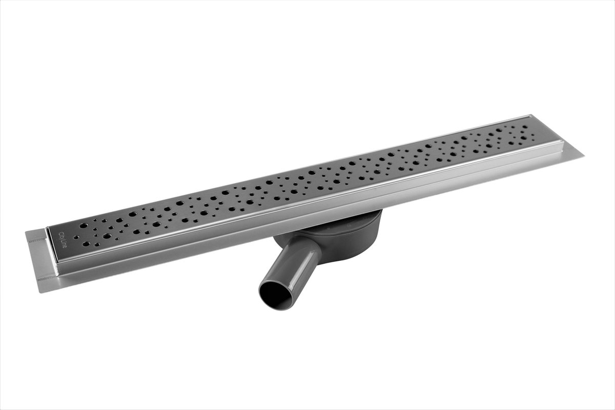 CityLine douchegoot RVS 50cm Flex uitloop Dots