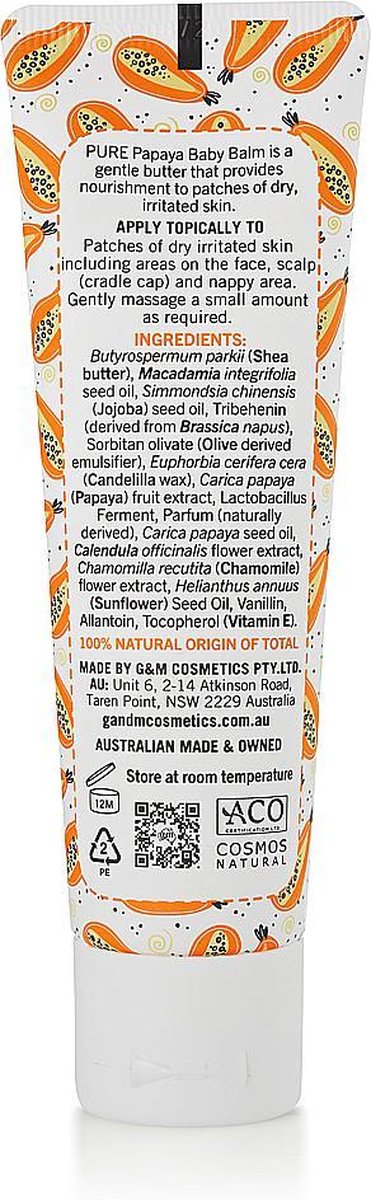 P'ure Papaya Care - Papaya Baby Balm- Natural van P'ure Papaya Care. — afbeelding 3