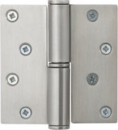 Kogelpaumelle rechte hoek DIN links 75x75 mm