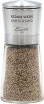 Spezia Kruidenmolen - Keukenmolen - Grinder - Spice grinder - Kruidenmaler - Pepermolen - Zonnebloempit - RVS