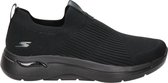 Skechers Go Walk heren instapschoen - Zwart zwart - Maat 43