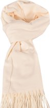 witte (ivoor) sjaal -dunne warme- cashmere- natuurlijke materialen