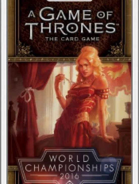 Asmodee Game of Thrones LCG 2nd Ed. World Champ. Deck 2016 - EN
