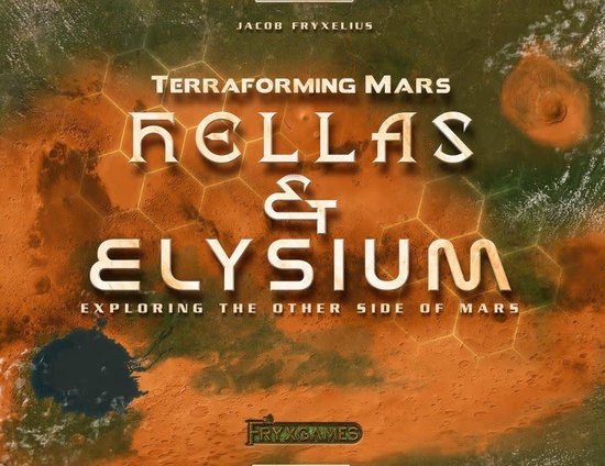Boek: Terraforming Mars Hellas & Elysium NL, geschreven door Intrafin Games