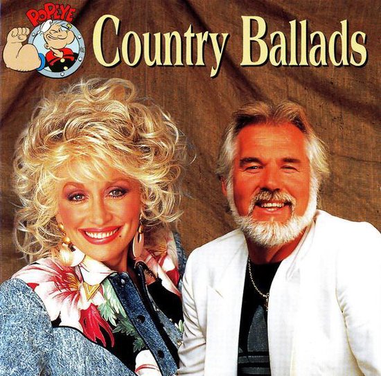 Popeye Country Ballads albumhoes met Dolly Parton en Kenny Rogers.
