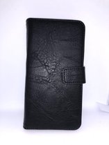 iPhone XR Luxury Wallet/ Book Case met pasjes (2 In 1) (Zwart)