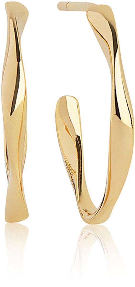 Sif Jakobs Jewellery Damen-Ohrringe Cetara Pianura Piccolo 925er Silber One Size Gelbgold 32011888