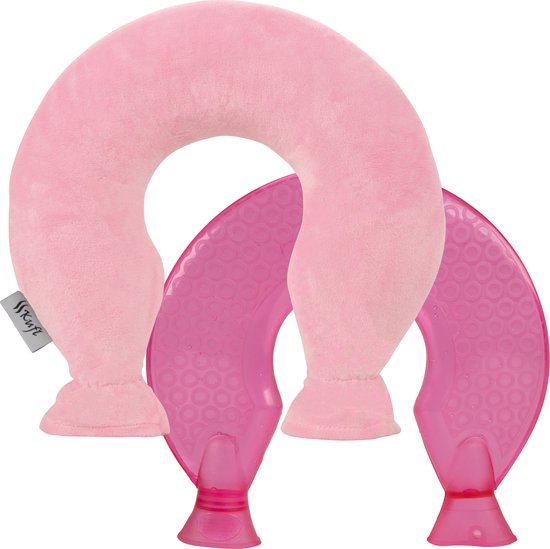 Manieren Afrika Eentonig Kufl Nekkruik van PVC van hoogste kwaliteit roze - kruik met extra zachte  fleece hoes,... | bol.com
