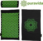 PuraVida Acupressuur mat - Spijkermat - Inclusief kussen -  Massage mat - Groot formaat - Volledig pakket