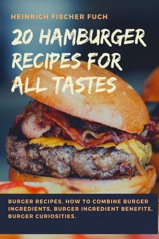20 Hamburger Recipes for All Tastes - cover