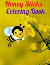 Honey Sticks Coloring Book