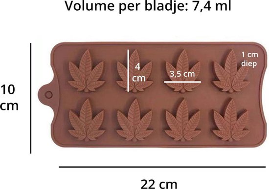 Duo pack Moule silicone érable - Feuille de moule à chocolat - Glaçons  Canada -... | bol.com