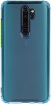 Voor Xiaomi Redmi Note 8 Pro schokbestendige TPU transparante beschermhoes (hemelsblauw)