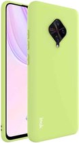 Voor Vivo Y9s IMAK UC-1-serie schokbestendig Frosted TPU beschermhoes (groen)