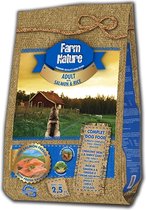 Farm nature salmon / rice - 2,5 kg - 1 stuks