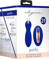 Dual Vibrating Toy - Purity - Red