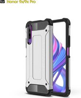 Magic Armor TPU + PC Combination Case voor Huawei Honor 9X / 9Xpro (zilver)