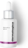 Dermalogica Biolumin-C serum flesje met zilveren dop en paarse band.